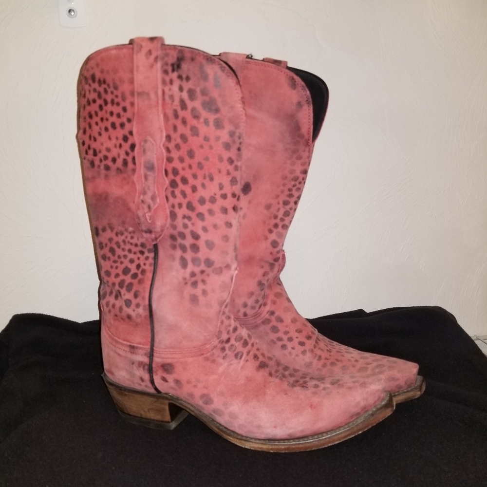 Womens cowboy boots RED